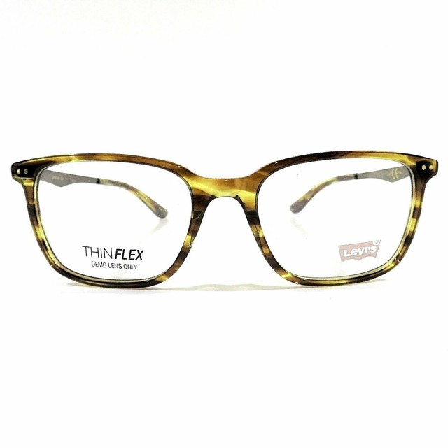 New LEVI'S Optical Eyeglasses RX Frame LS141 OLV Olive 5318145 with