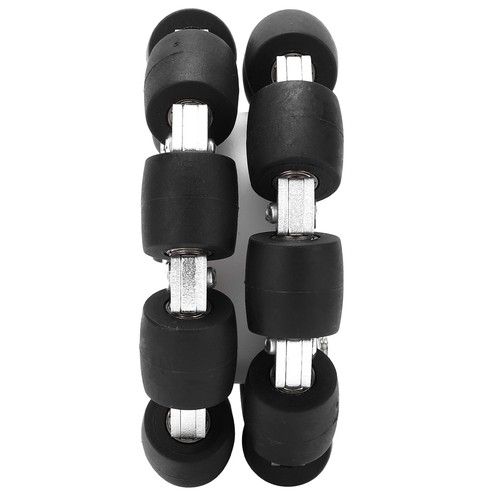 100mm Double Aluminum Omni Directional Wheel Loading 30KG For Platform MU - Picture 2 of 22