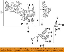 HYUNDAI OEM 11-25 Accent-Lower Cntrl Arm Front Bolt 5779107000