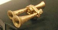 Cal Scale # 644 Nathan K3 K3LAR3 3-Chime Air Horn Lost Wax Brass Casting HO
