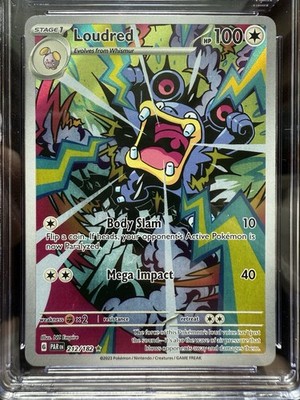 Pokemon Loudred 212/182 SV04: Paradox Rift Holo CGC 9 | eBay
