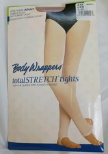 New Body Wrappers Stirrup Foot Tights A32/A32X Stage Tan Womens L/XL