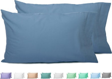Queen Pillowcases Set of 2, 100 Cotton Queen Pillow Cases 2, 20 30 inches Copen