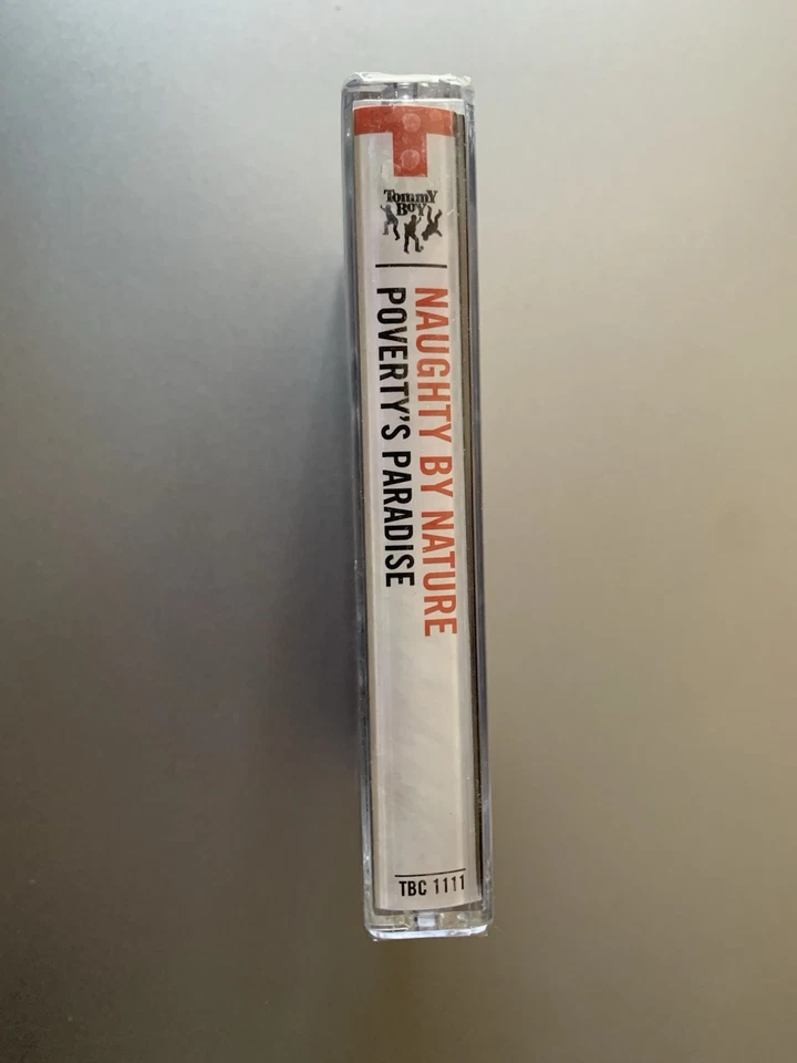 Sealed Naughty By Nature Poverty's Paradise (Cassette 1995) Hip Hop Rap - Image 3 of 3