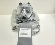 Military surplus Avon M50 gas mask clear lense W/ extra filter and carry bag