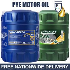 MANNOL 7501 / FANFARO TSN - 10W40 - ACEA A3/B4 SEMI-SYNTHETIC ENGINE OIL 20L 2.50 per litre