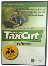 2005 H R Block Tax Cut Software Federal Fast Easy Accurate CD Brand New Sealed