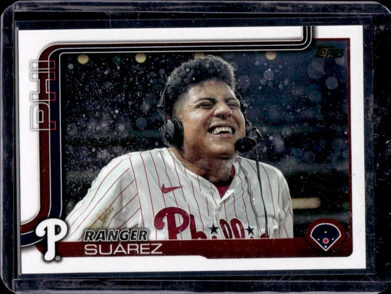 2025 Topps Ranger Suarez Golden Mirror Variation SSP #56 Phillies