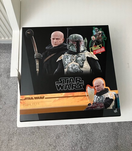 Hot Toys Star Wars - TMS034 Boba Fett The Mandalorian Deluxe 1/6 Figure UK