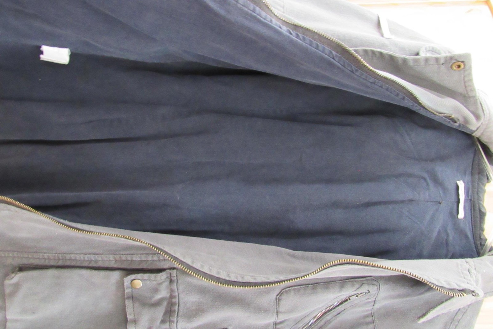 System Action Jacket Womens Medium Gray Hooded Pa… - image 15