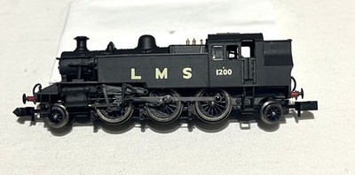 Dapol ND-062A Class Ivatt 2-6-2 Lok 1200 in LMS schwarz (OVP) geprüft