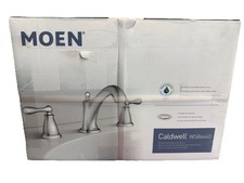 MOEN Caldwell WS84440 Widespread 2-handle Mid-arc Bathroom Sink Faucet