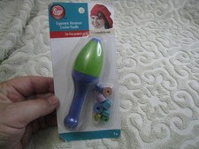 Boye Ergonomic Aluminum Crochet Handle fits all size B to K NEW IN PACK 9pc