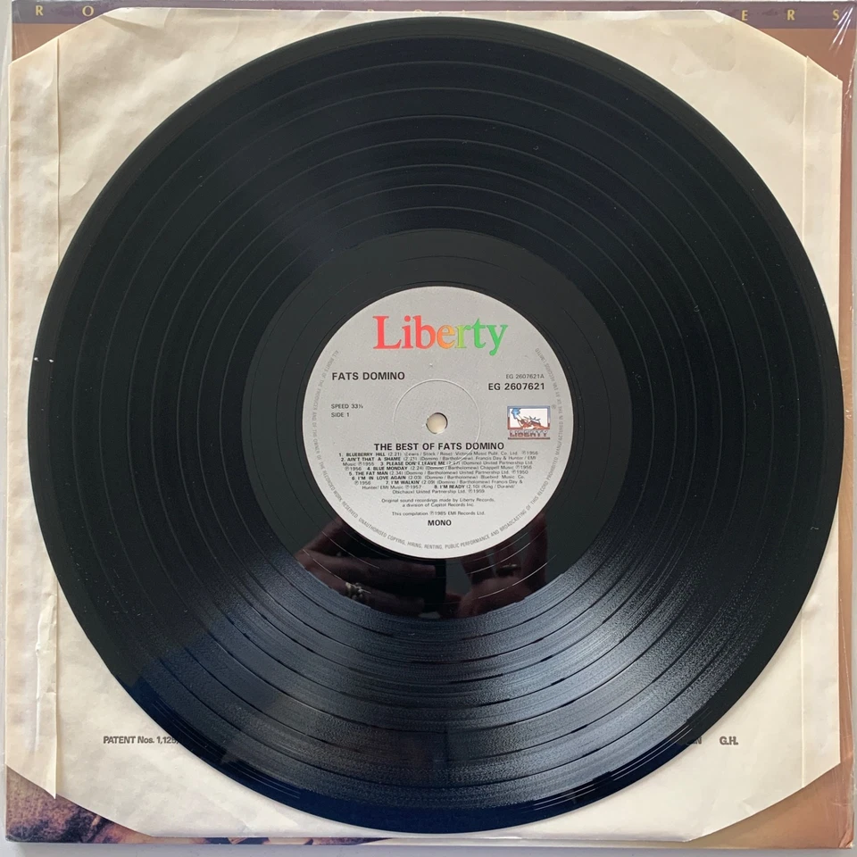 Fats Domino – The Best Of - 1985 MONO Vinyl LP - Near Mint (NM/NM) - EG2607621 - Image 3 of 4