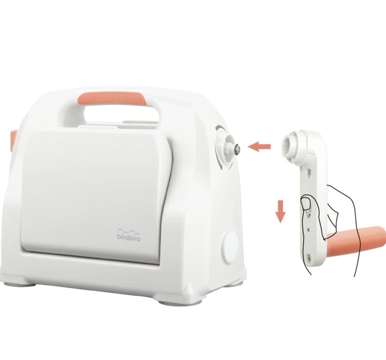 Birabira Cutting & Embossing machine 6”/A5 Crafts Magnetic Plataform