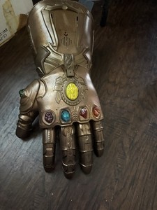 Infinity Gauntlet Costume Armor Replica Gold with Colored Stones