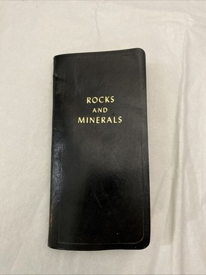 Rocks and Minerals by Selma Zulver 1962 Vest Pocket Nature Guide