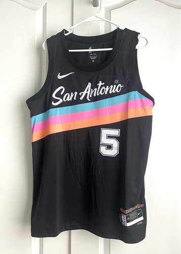 Stephon Castle San Antonio Spurs Nike City Edition 25-26 Jersey-Adult Large!🔥