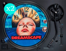 Dreamscape 15/16 Neujahr OldSkool Rave Jungle DJ Slipmat Vinyl Technik (PAAR)