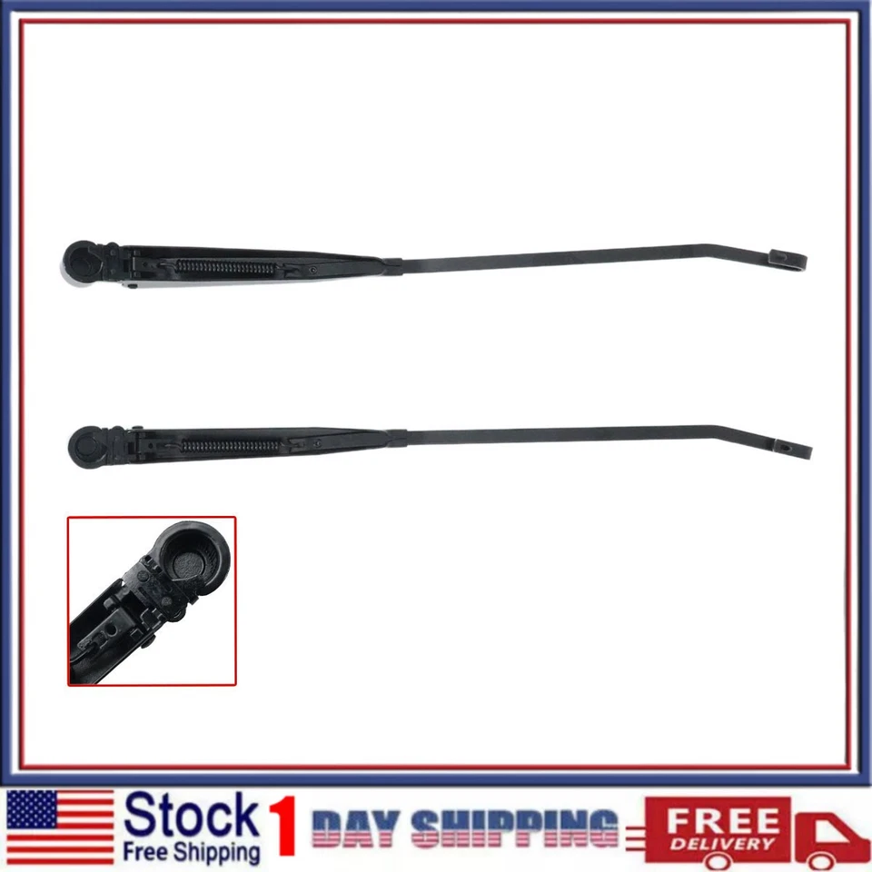 Juego de brazos limpiaparabrisas delantero para Ford Bronco 1991-1996 Ford F-150 1991-1996 Foto 2 de 4