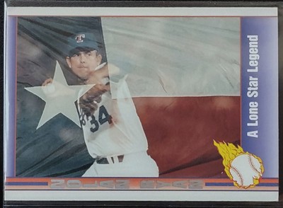 1991 Pacifc Nolan Ryan A Lone Star Legend #100 Texas Rangers HOF