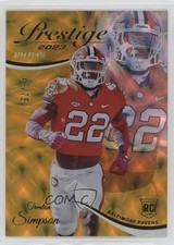 2023 Panini Prestige Rookies Xtra Points Premium Gold 49/75 Trenton Simpson 6o3