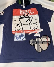 Burberry kids Cotton T-shirt in navy 6 Y