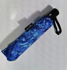 RARE HARD TO FIND ARTIST KENNY SCHARF  BLUE  COLLECTIBLE UMBRELLA  NEW