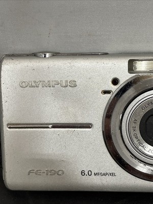 Olympus FE-190 6.0 Megapixel Digital Camera - Untested/For Parts