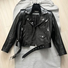 Givenchy Runway Worn Leather Riders Jacket S Women Rare Luxury Designer Model Li