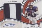 2023 Panini Immaculate Collection Collegiate Tank Bigsby #PPRA-TAB