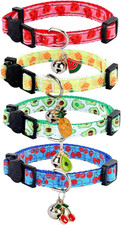 Cat Collars with Bells, Breakaway Kitten Collar, Cute Kitty Collar, Pet Supplies