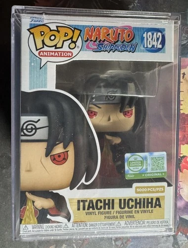 Funko Pop 1842 Itachi Uchiha Naruto LE 5000 With Protector NEW