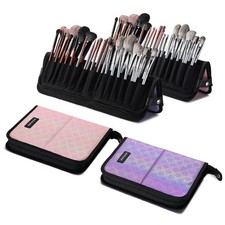 Byootique Makeup Brush Holder Bag Foldable Cosmetic Case ForgetMeNot 2 Pack