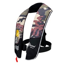 Automatic Inflatable Life Jacket,Life Vest for Adult,Preserver PFD for Adults...