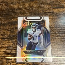 2021 Panini Select Club Level White Prizm /35 Dez Fitzpatrick #272 Rookie RC