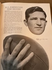*SAMMY BAUGH*-VTG 1937 TCU HORNED FROGS College Yearbook-DAVEY O’BRIEN-HEISMAN