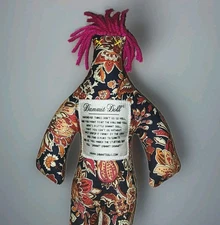 Dammit Doll 12-inch Plush Floral Pink Stress Relief Humor