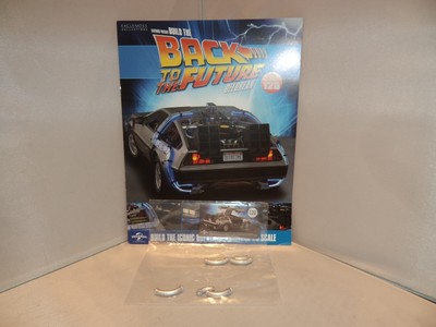 EAGLEMOSS  BUILD THE BACK TO THE FUTURE DELOREAN ISSUE 120 PART & MAGAZINE
