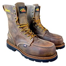 Thorogood 8" 1957 Series Work Boots Moc Steel Toe Made in USA Men's Size 10.5 D