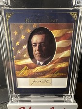 2025 A Word From POTUS -  Woodrow Wilson #28 Handwritten Word  🔥POTUS #28