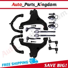 Front Tie Rod Sway Bar End Control Arm And Ball Joint For 04-15 Nissan INFINITI