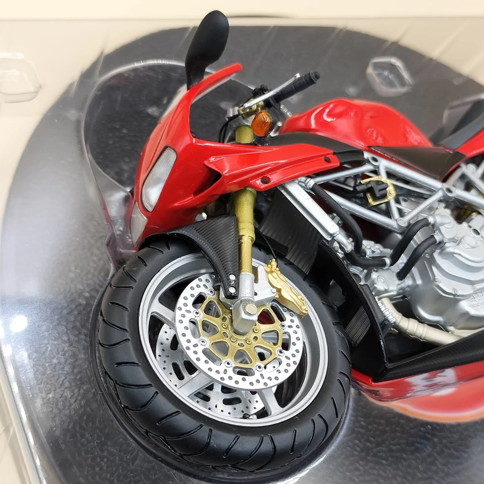 MINICHAMPS 1/12 Ducati desmoquattro 996R monoposto 122120030 red diecast metal - Image 4 of 4