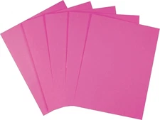 Astrobrights Colored Paper, 24 Lbs., 8.5" X 11", Fireball Fuchsia, 5 Sheets/R