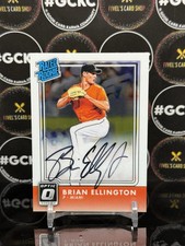 2016 Donruss Optic Rated Rookies Base Autographs Brian Ellington Rookie Auto RC