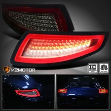 Fits 2005-2008 Porsche 911 997 Carrera Targa Gt3 Redsmoke Led Tail Lights Lamps