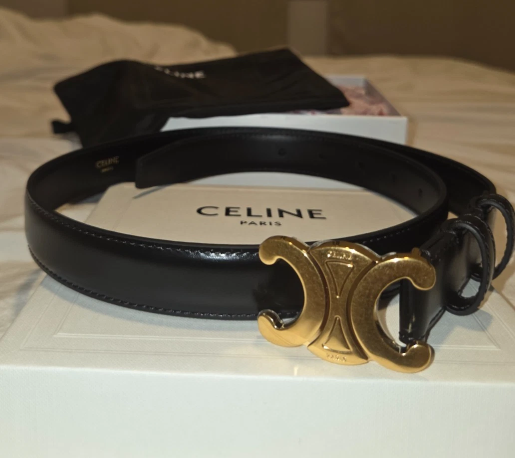 CELINE Leather Medium Belts for Women for sale | eBay