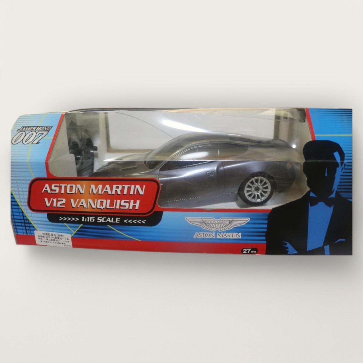 Nikko 007 Die Another Day Aston Martin V12 Vanquish RC Car [Junk