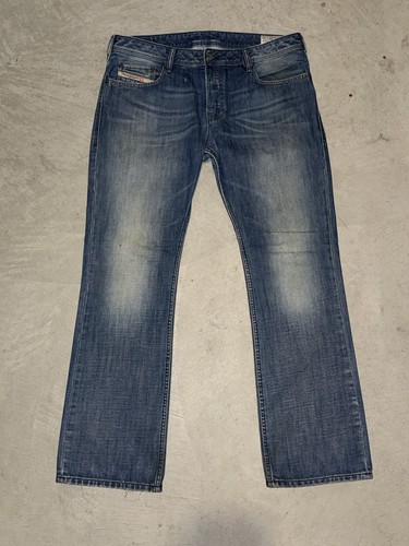Diesel Zatiny 008AT Jeans Mens 34x32 Bootcut Distressed Faded Y2K Denim