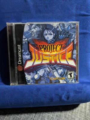 Dreamcast 2001 CAPCOM Project Justice COMPLETE ORIGINAL
